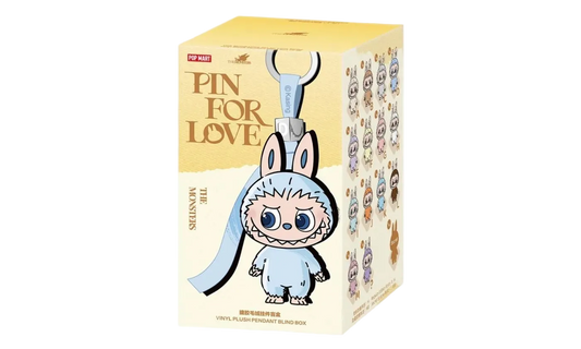 Pop Mart Labubu The Monsters Pin for Love Series Vinyl Plush Pendant (A-M)  - PM-PMLTMPA-MULTI