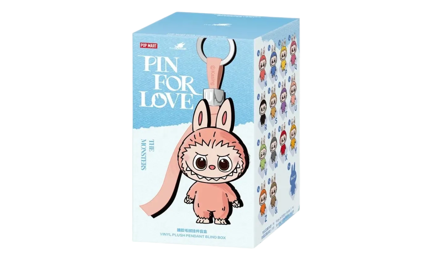 Pop Mart Labubu The Monsters Pin for Love Series Vinyl Plush Pendant (N-Z)  - PM-PMLTMPB-MULTI