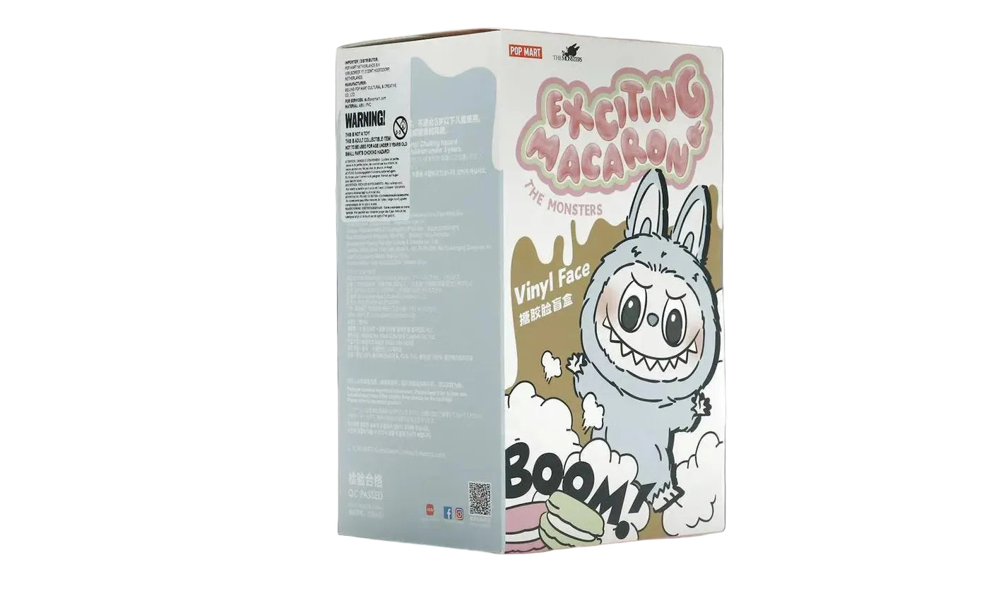Pop Mart Labubu The Monsters Tasty Macarons Vinyl Plush Pendant Single Blind Box - PM-PMLTMT-MULTI