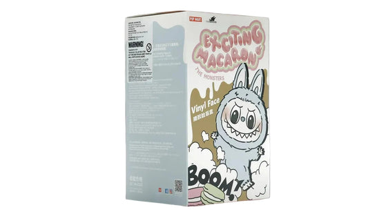 Pop Mart Labubu The Monsters Tasty Macarons Vinyl Plush Pendant Single Blind Box - PM-PMLTMT-MULTI