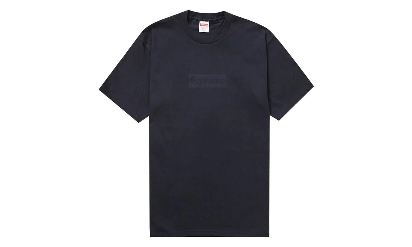 Supreme Tonal Box Logo Tee Navy - SUPR-STBLTN-NAVY