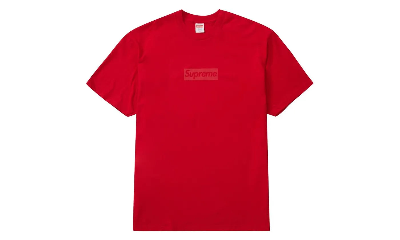 Supreme Tonal Box Logo Tee Red - SUPR-STBLTR-RED