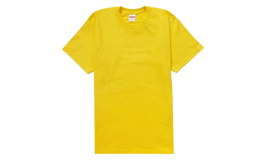 Supreme Tonal Box Logo Tee Yellow - SUPR-STBLTY-YELLOW